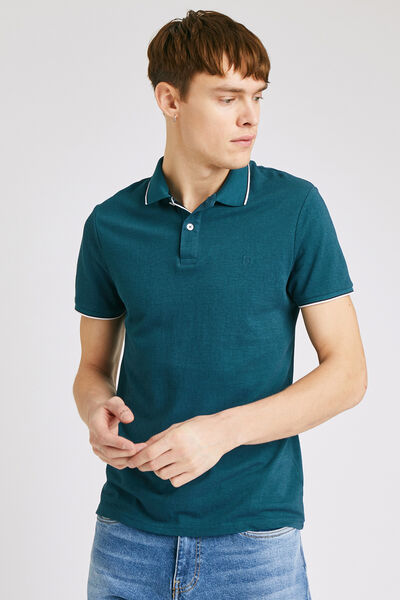 Polo manches courtes regular uni
