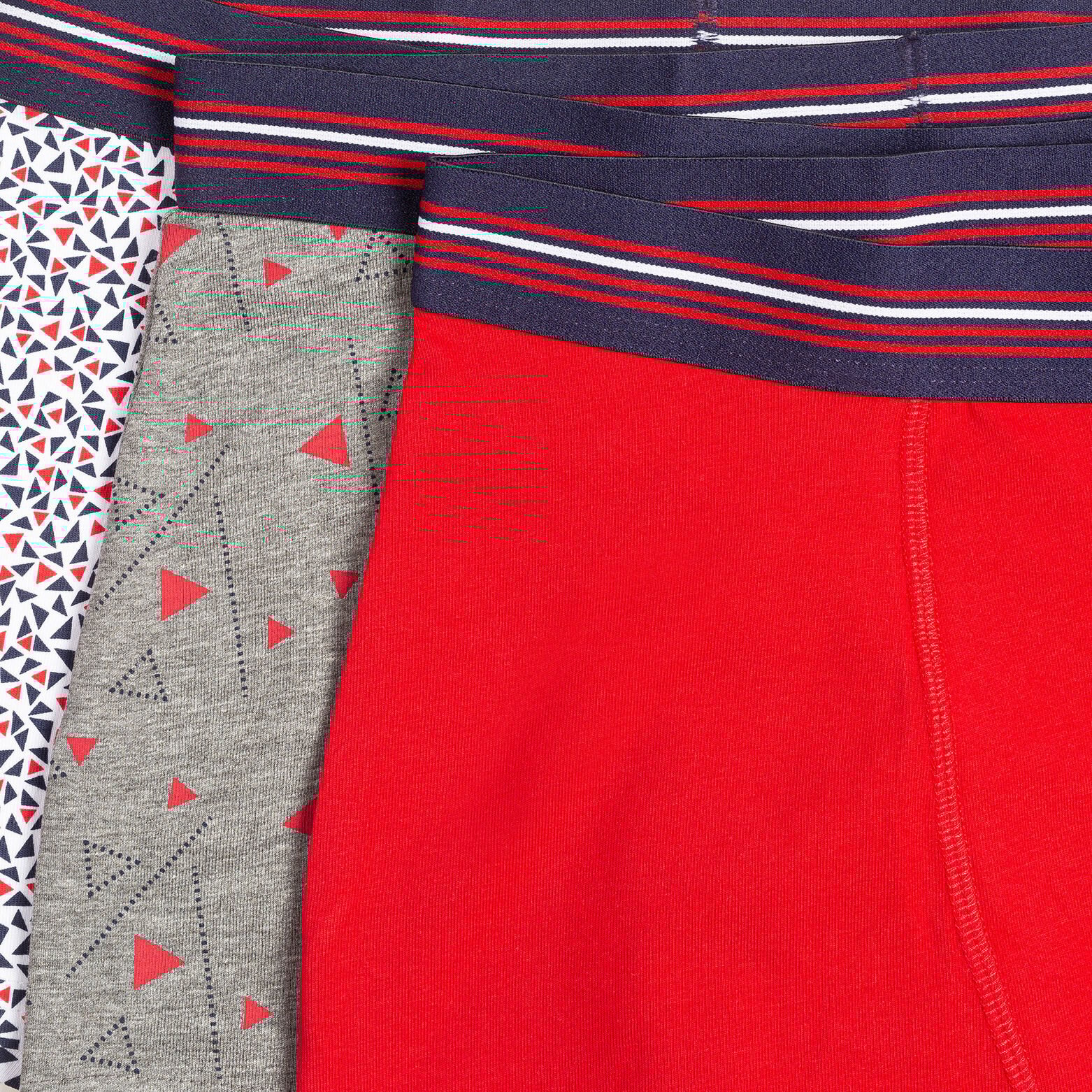 Lot de 3 boxers