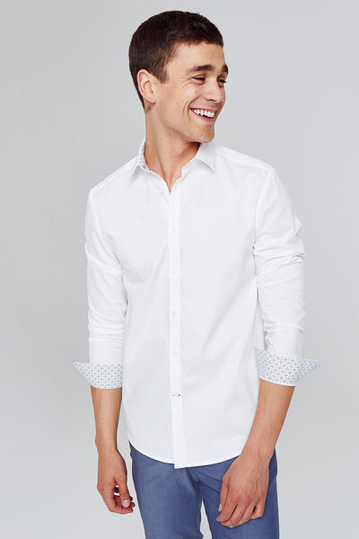 Chemise coupe Regular armurée