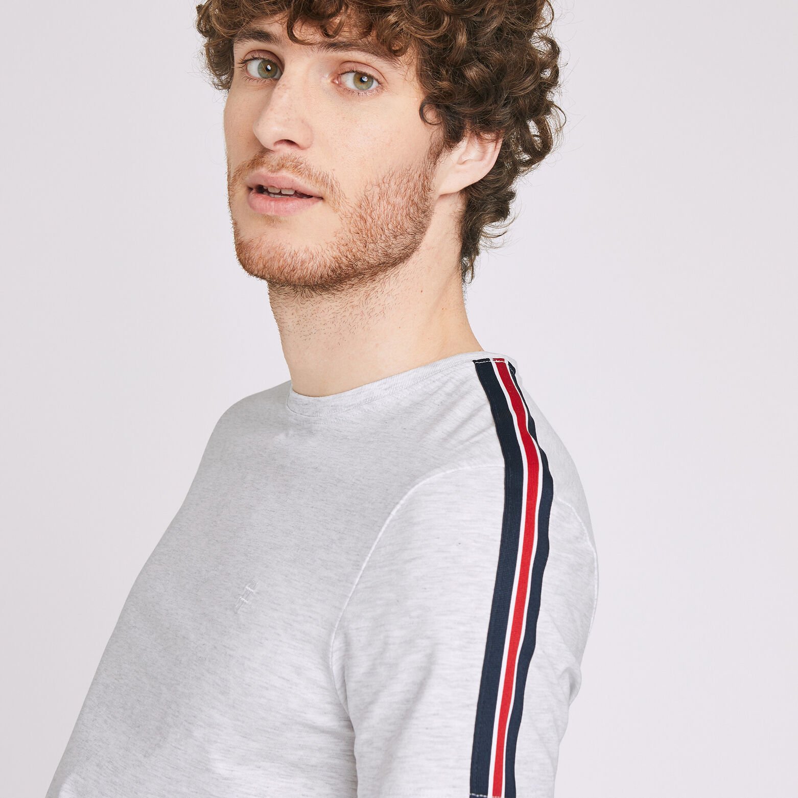 T-shirt bandes manches
