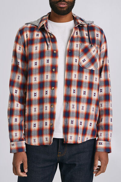 Chemise à carreaux regular