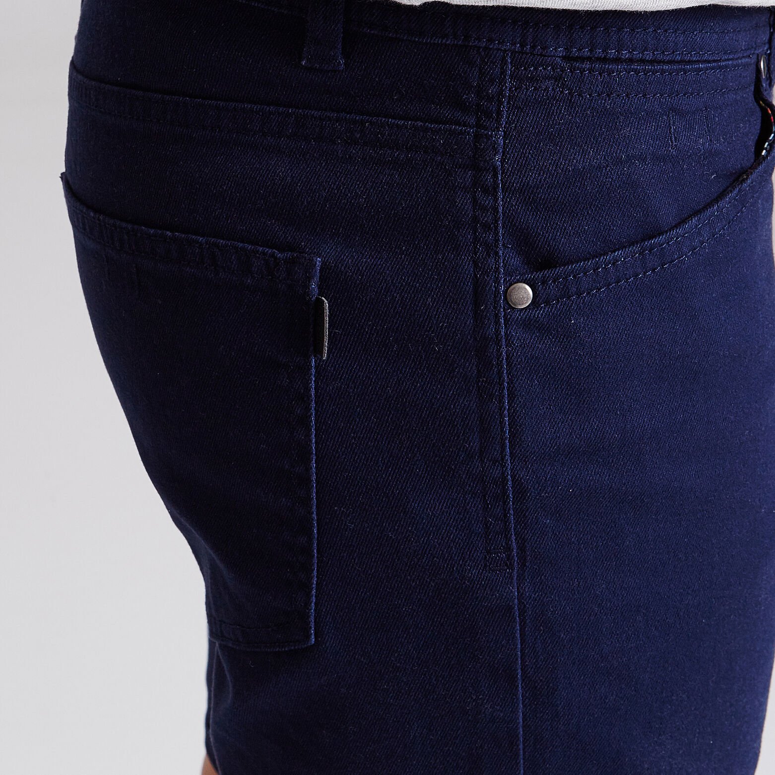 Bermuda 5 poches en twill