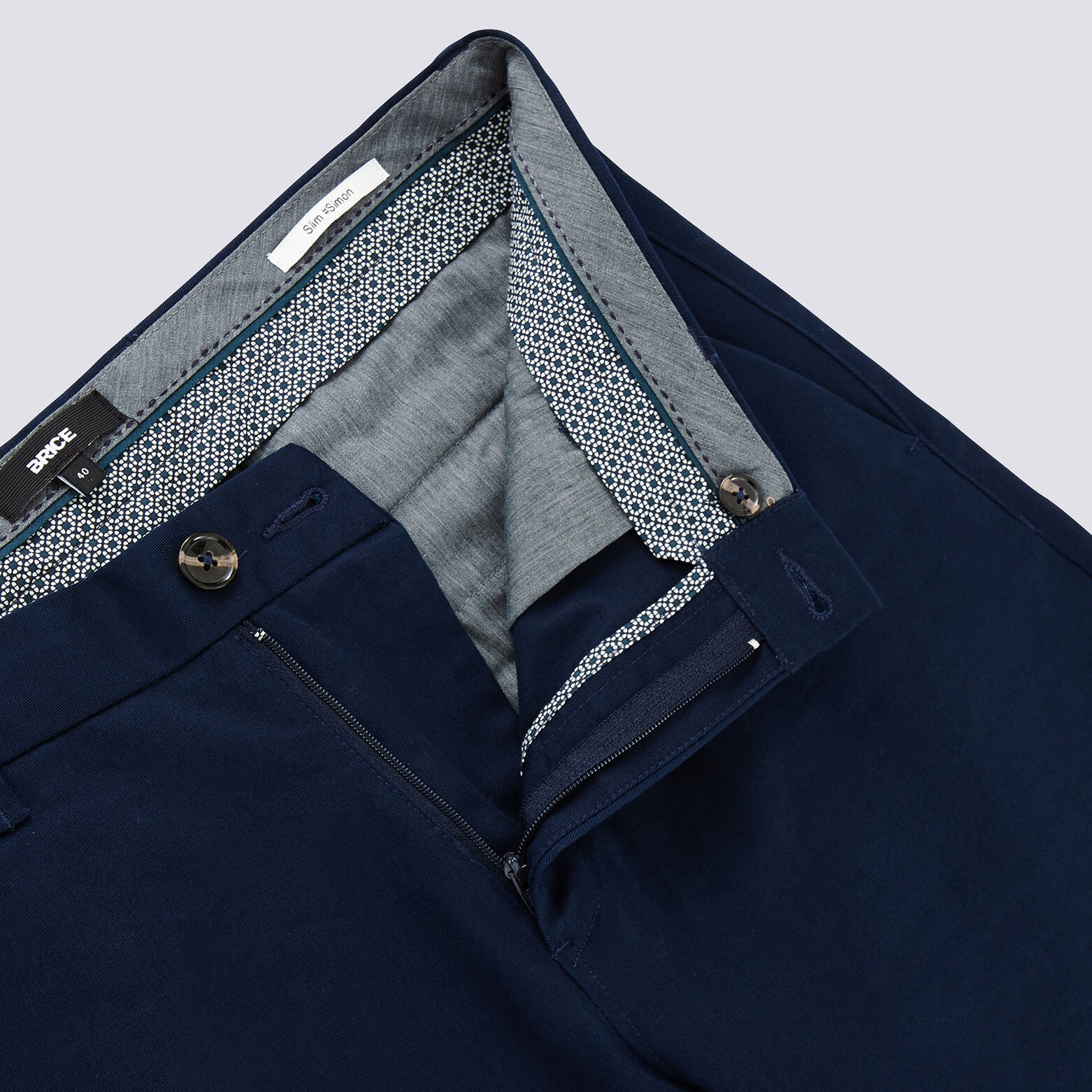 Pantalon  Simon chino uni