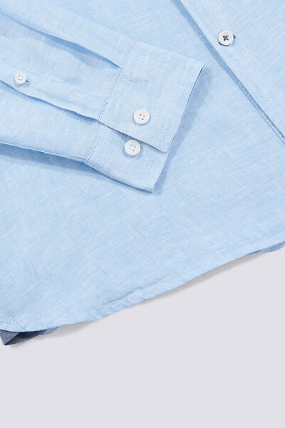 Chemise regular lin