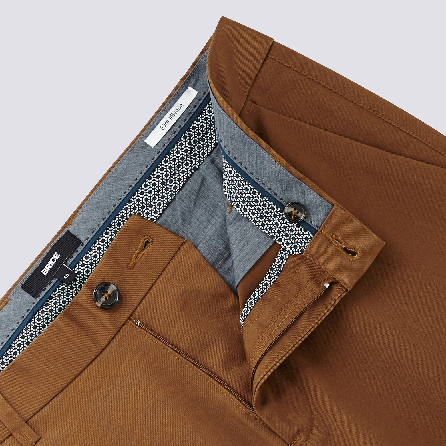 Pantalon  Simon chino uni