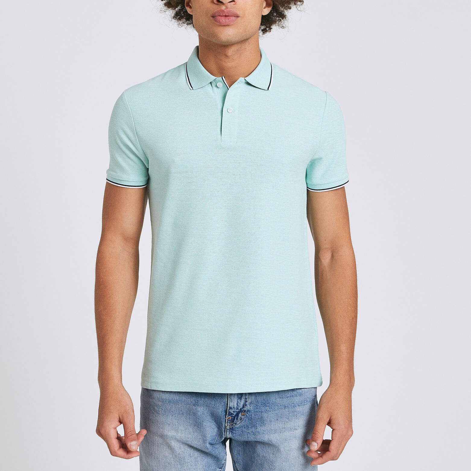 Polo manches courtes regular uni