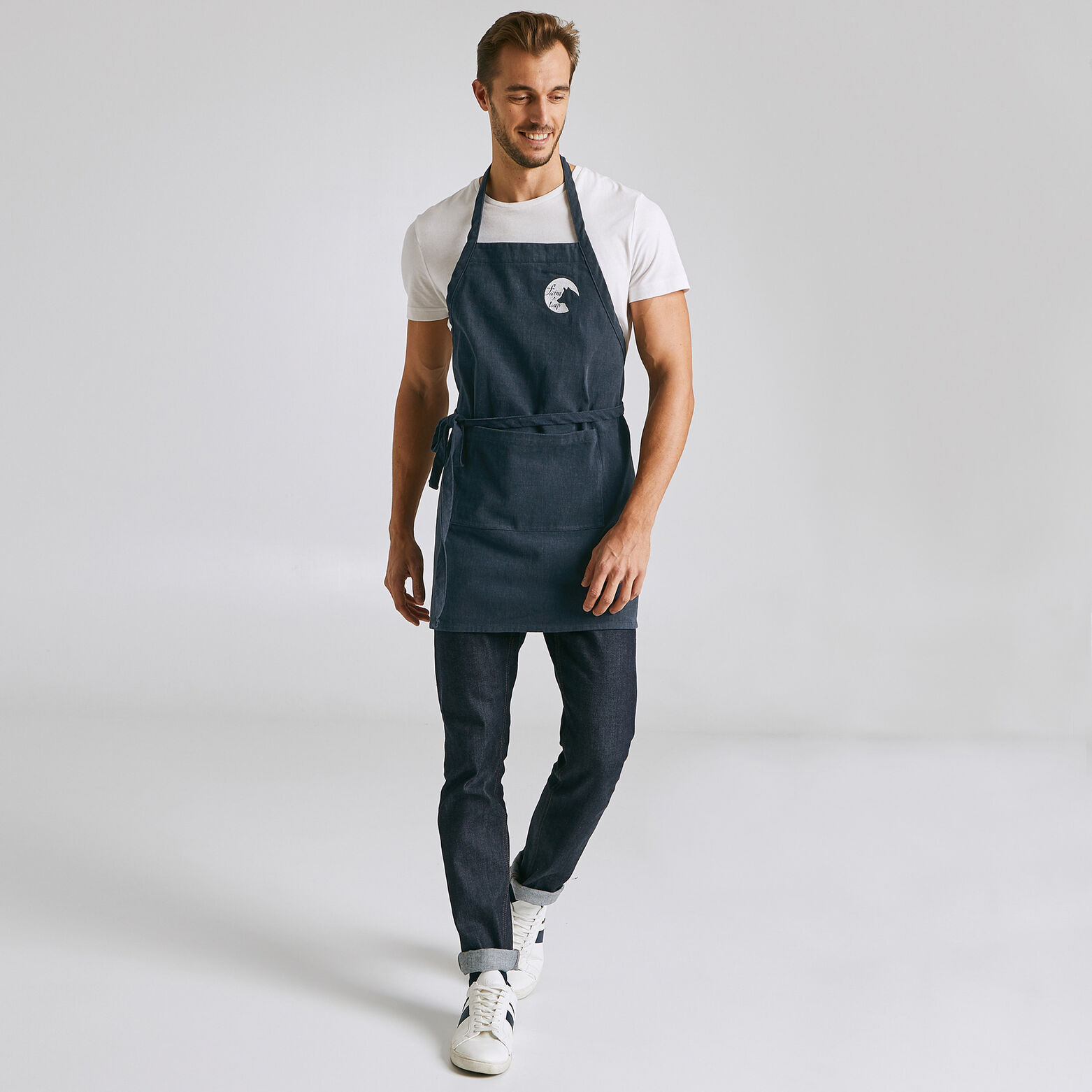Tablier de cuisine en coton « Faim de loup »