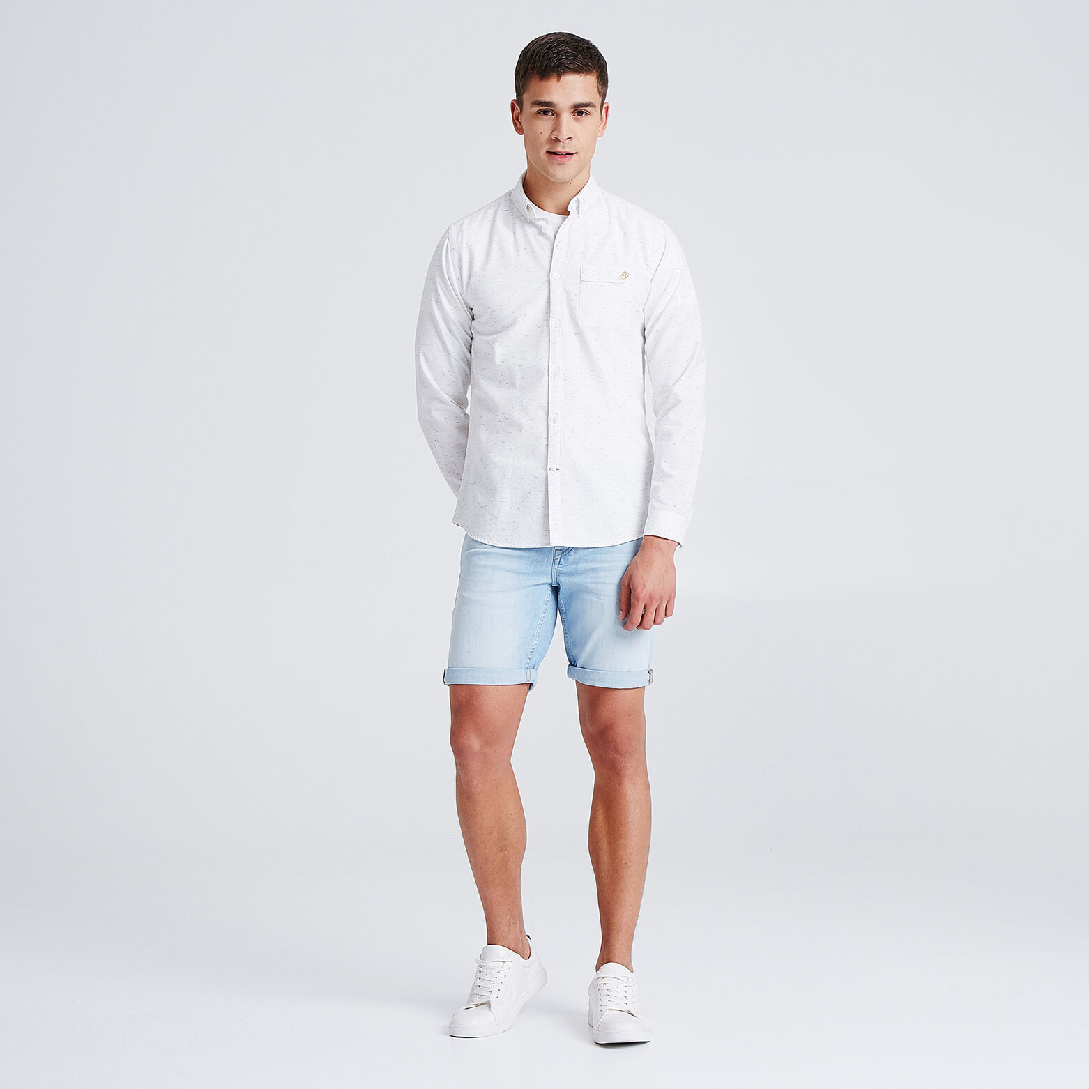 Bermuda denim Bleach 