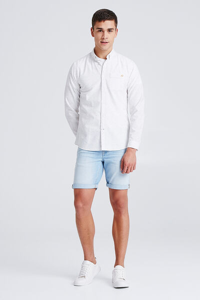 Bermuda denim Bleach 