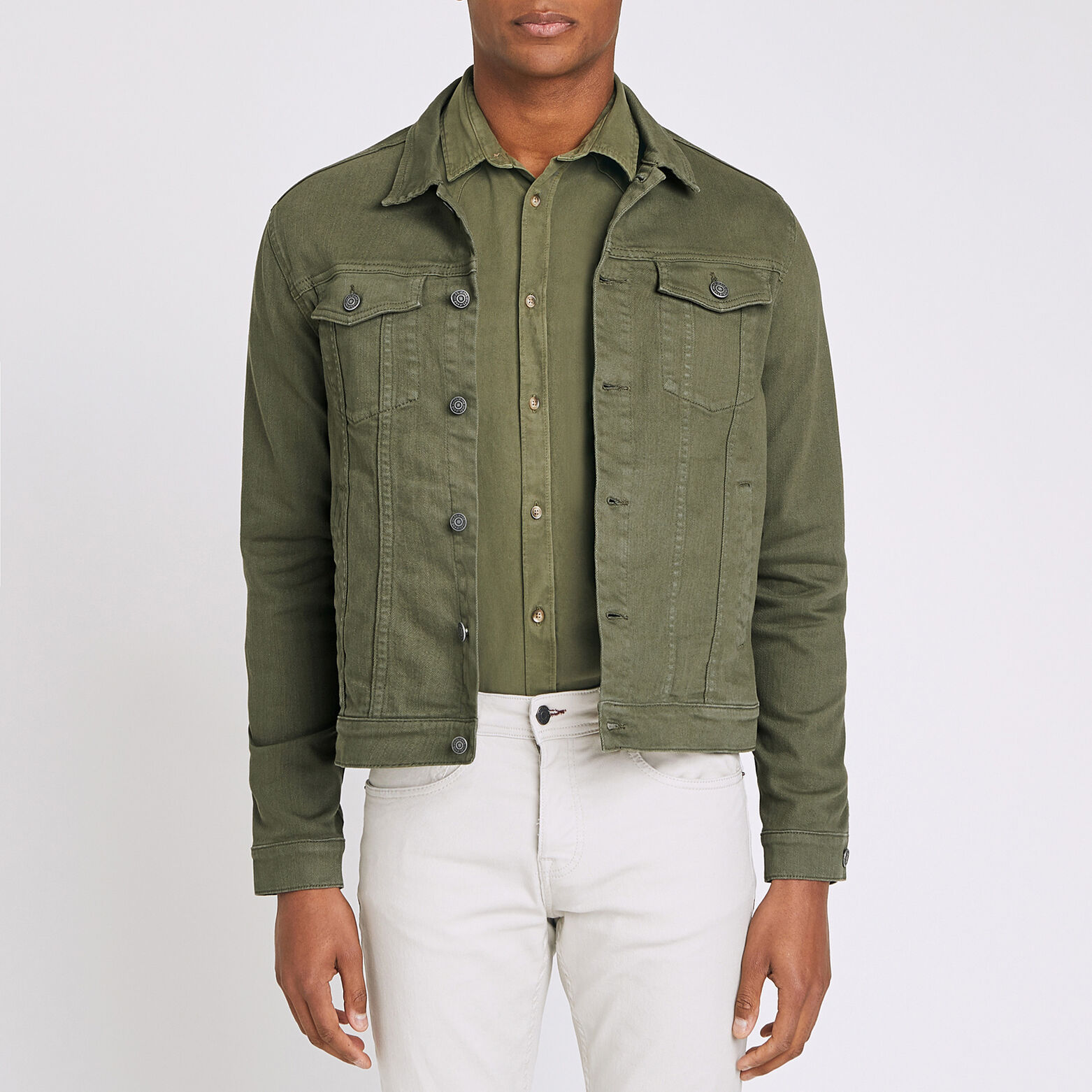 Blouson esprit denim