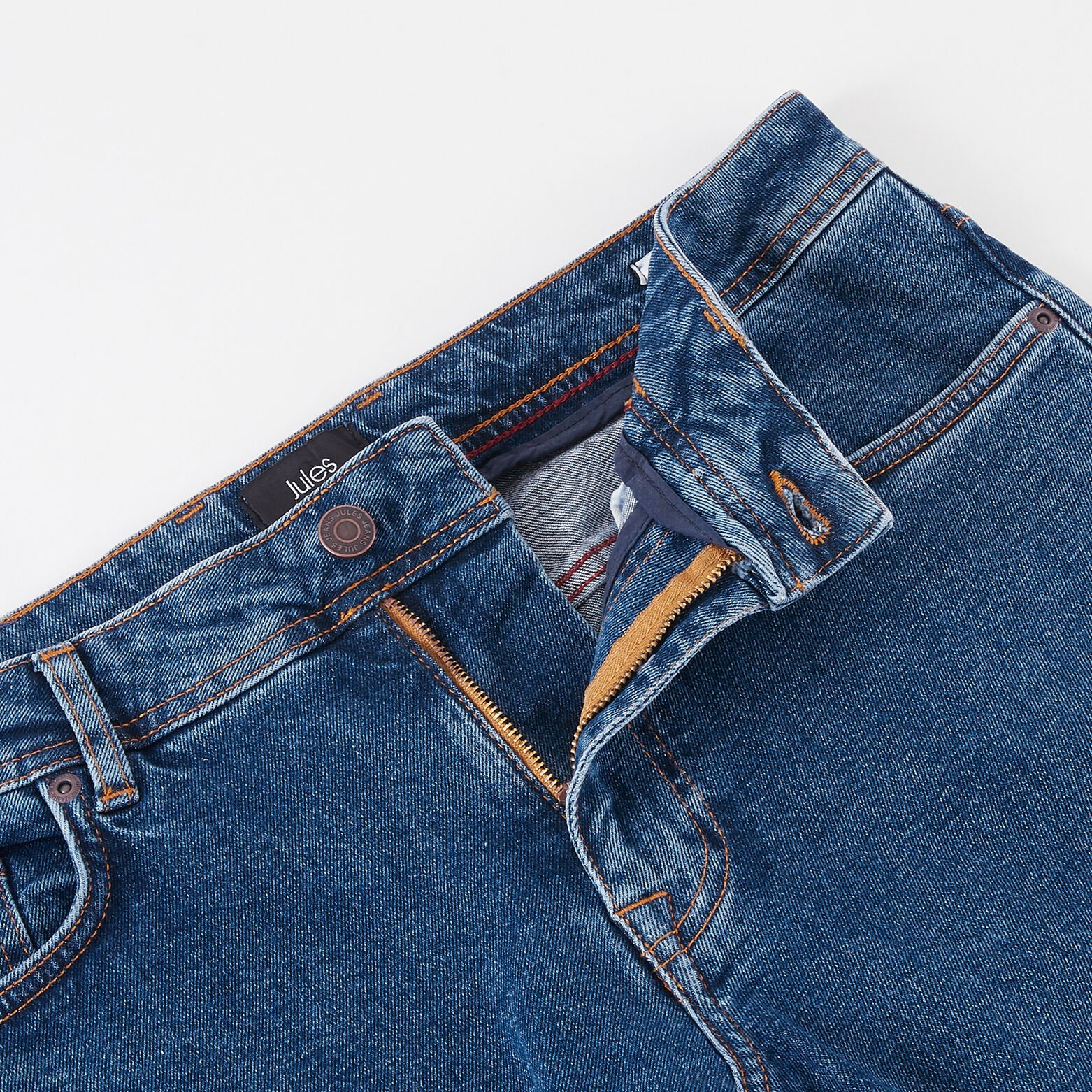 Jean straight délavé vintage