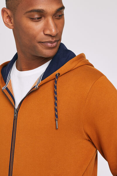 SWEAT ZIPPE CAPUCHE