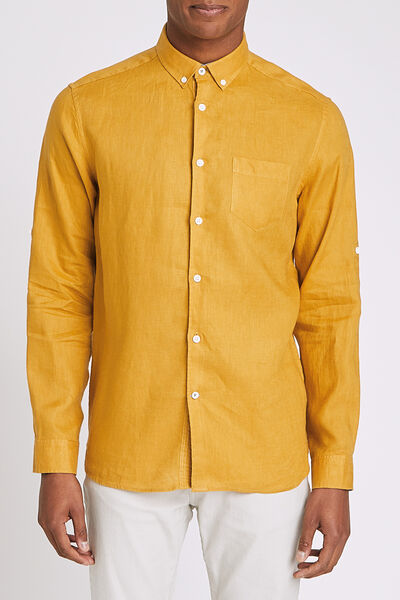 Chemise regular lin