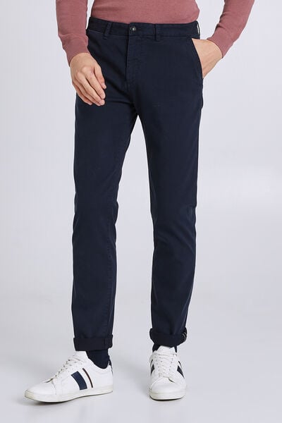 Pantalon chino droit canvas