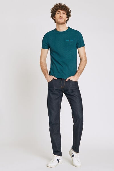 Tee shirt col rond motif graphique