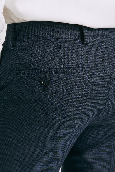 Pantalon de costume pied de puce Extra-slim