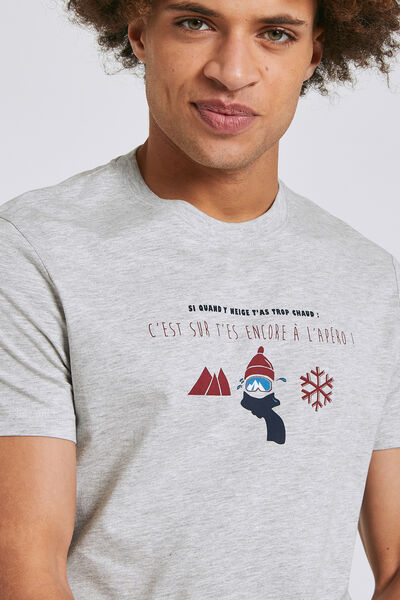 Tee shirt imprimé région Rhones-Alpes - Isère/Savo