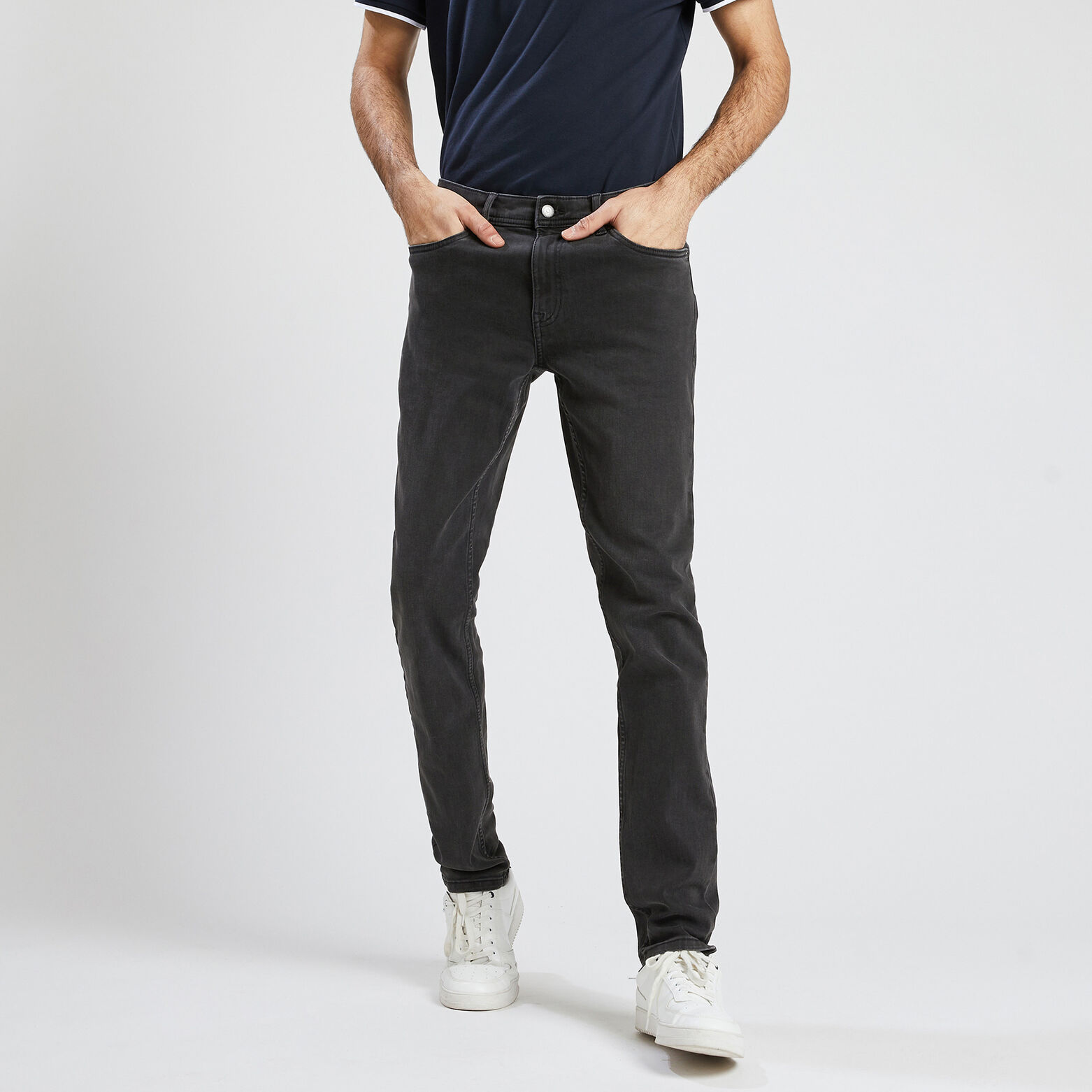 Jean slim en coton recyclé