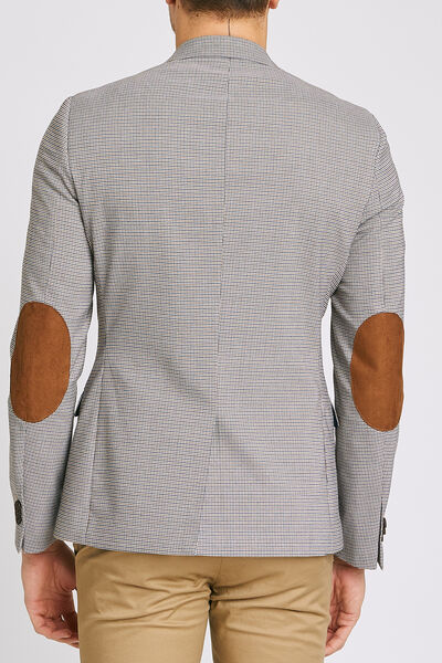 Veste de costume à carreaux