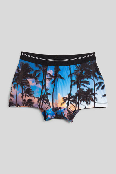 Boxer unitaire imprimé paysage été