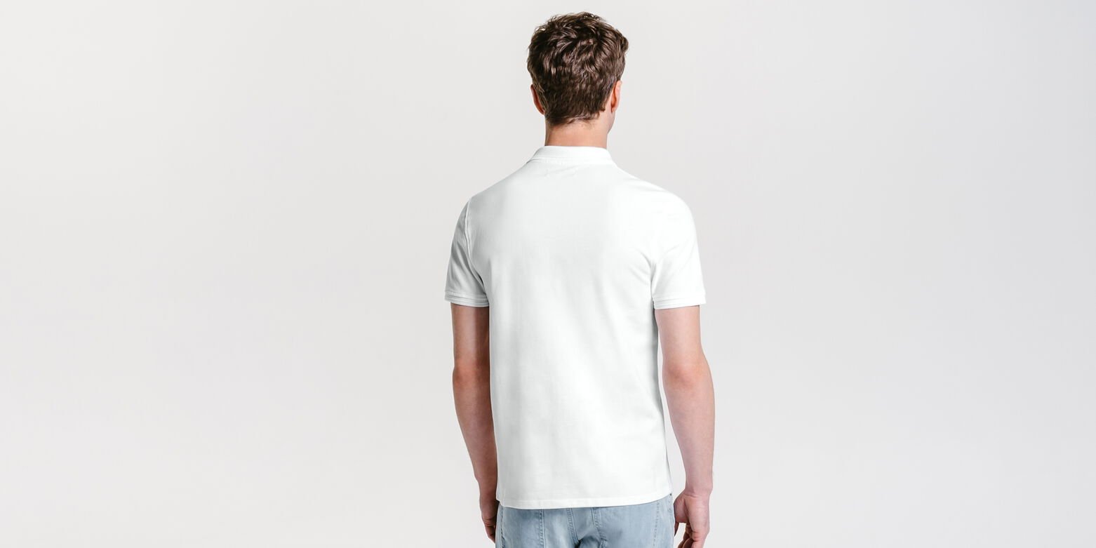 Polo manches courtes uni