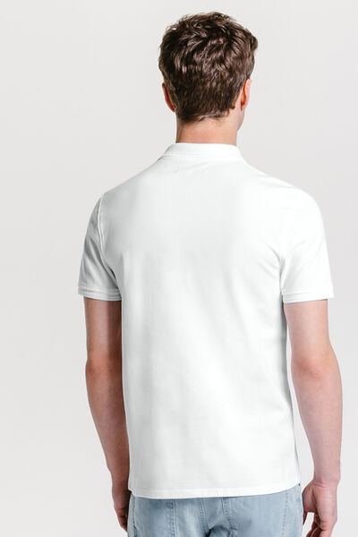 Polo manches courtes uni