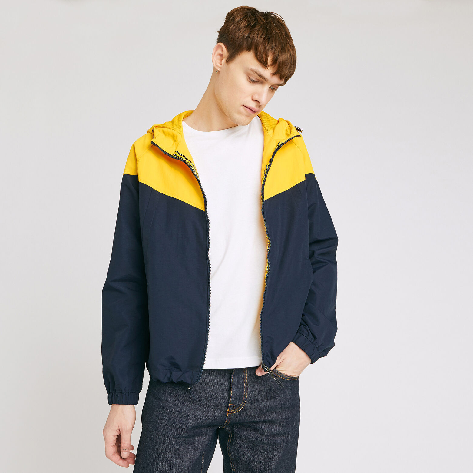 Blouson léger colorblock