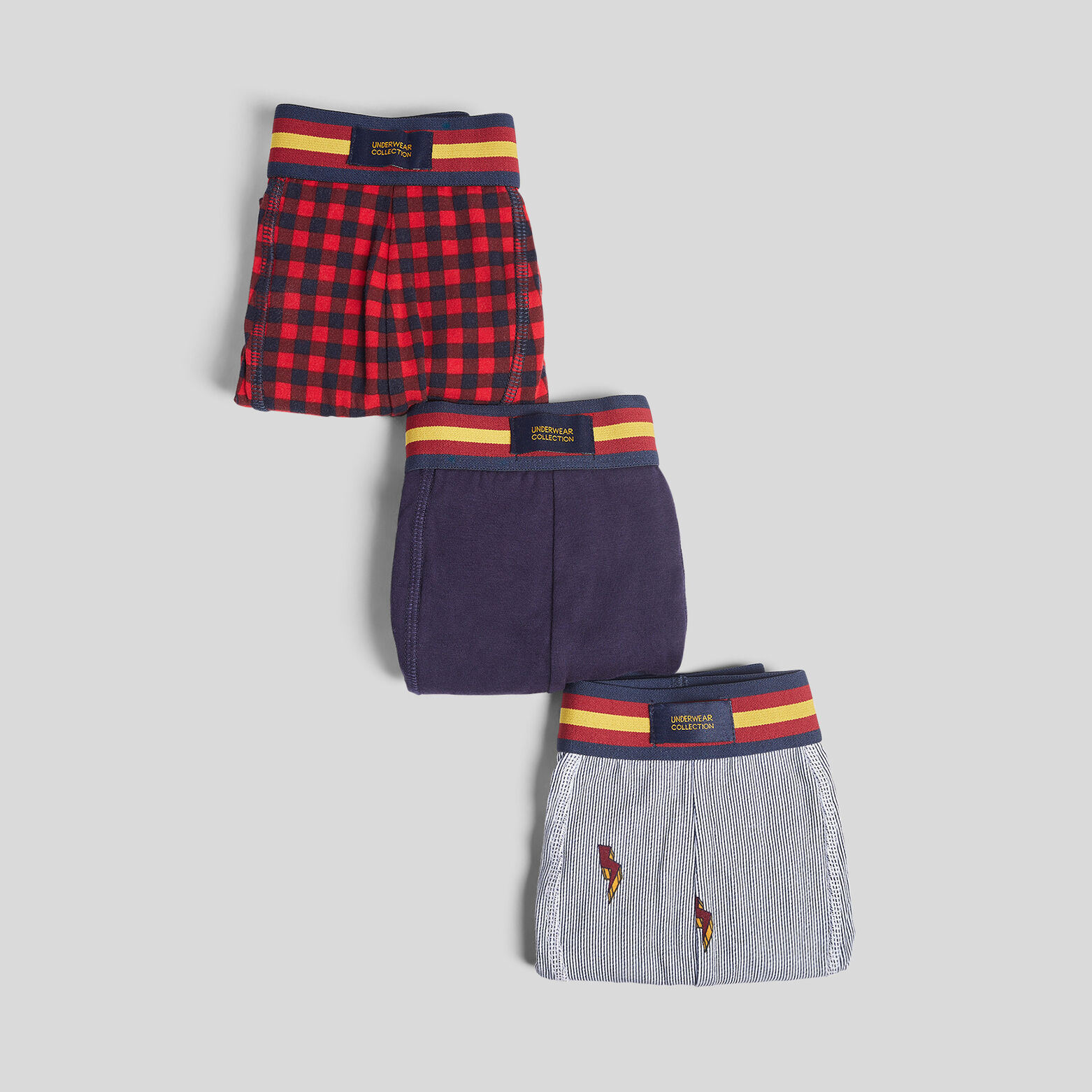 Lot de 3 boxers homme imprimés