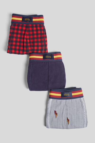Lot de 3 boxers homme imprimés