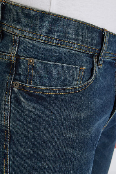 Jean straight #Ben  4 longueurs dirty
