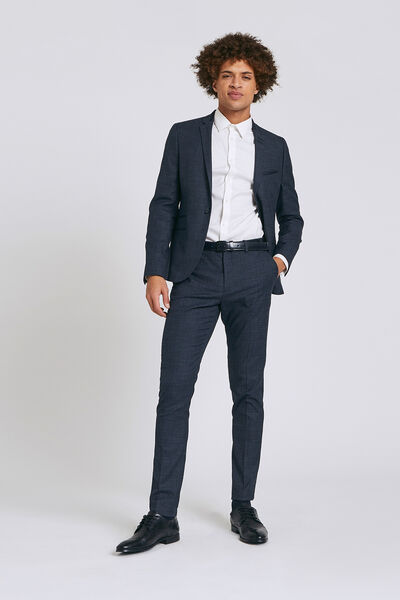 Pantalon de costume pied de puce Extra-slim