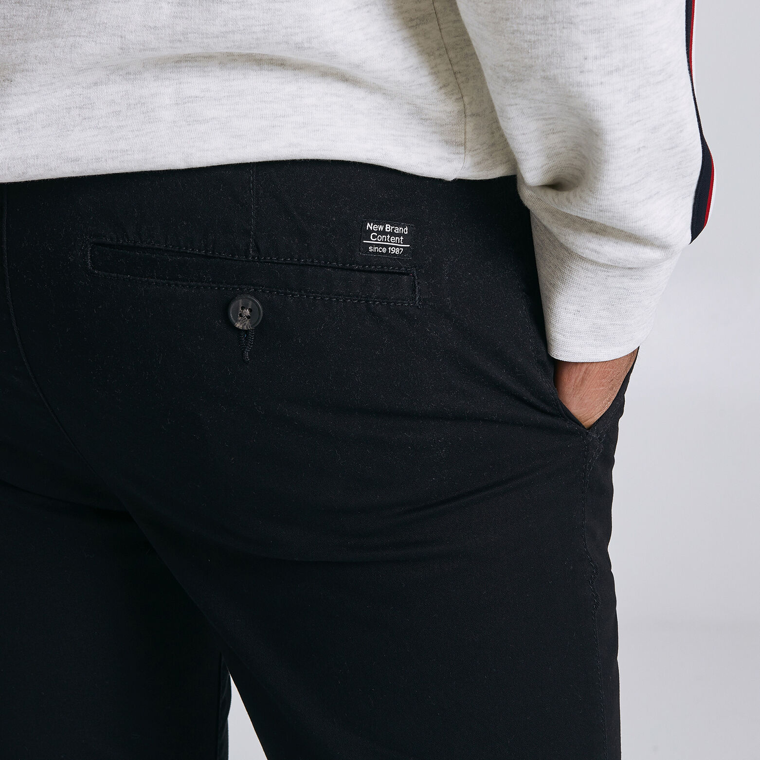 Pantalon chino slim sasha