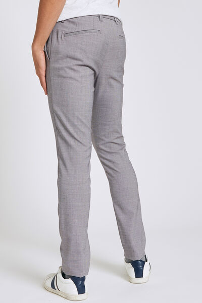 Pantalon slim pied de puce