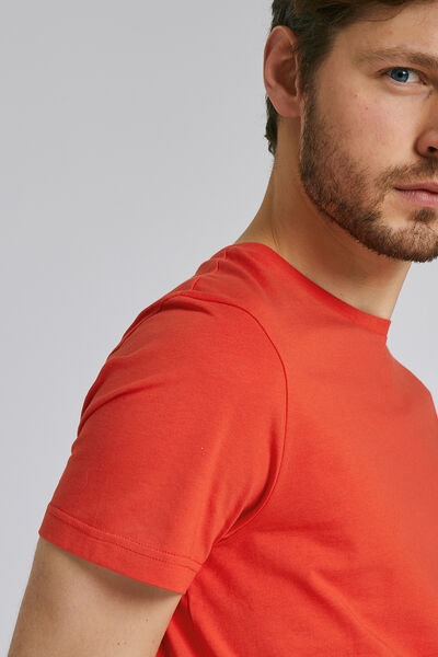 Tee-shirt uni col rond