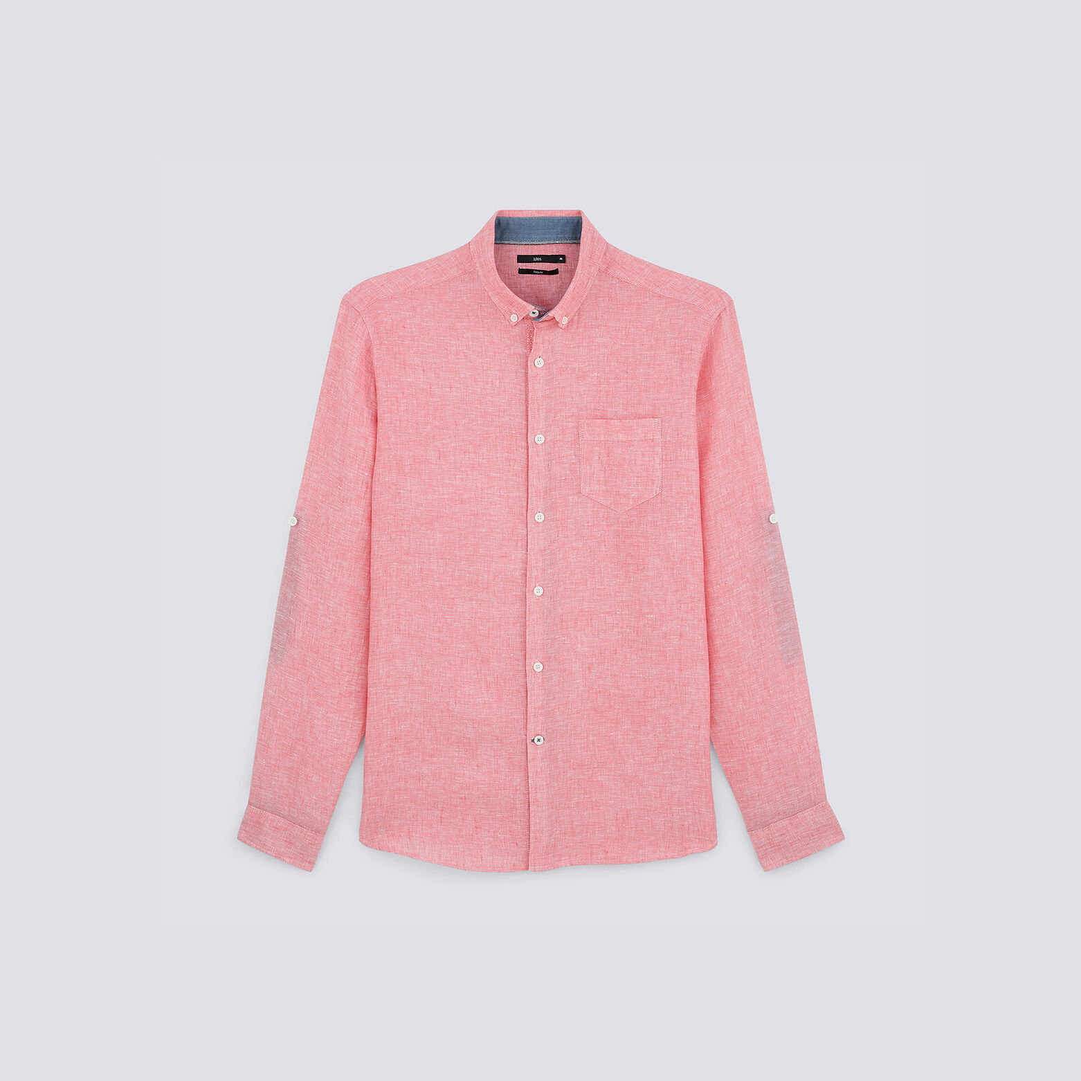 Chemise regular lin