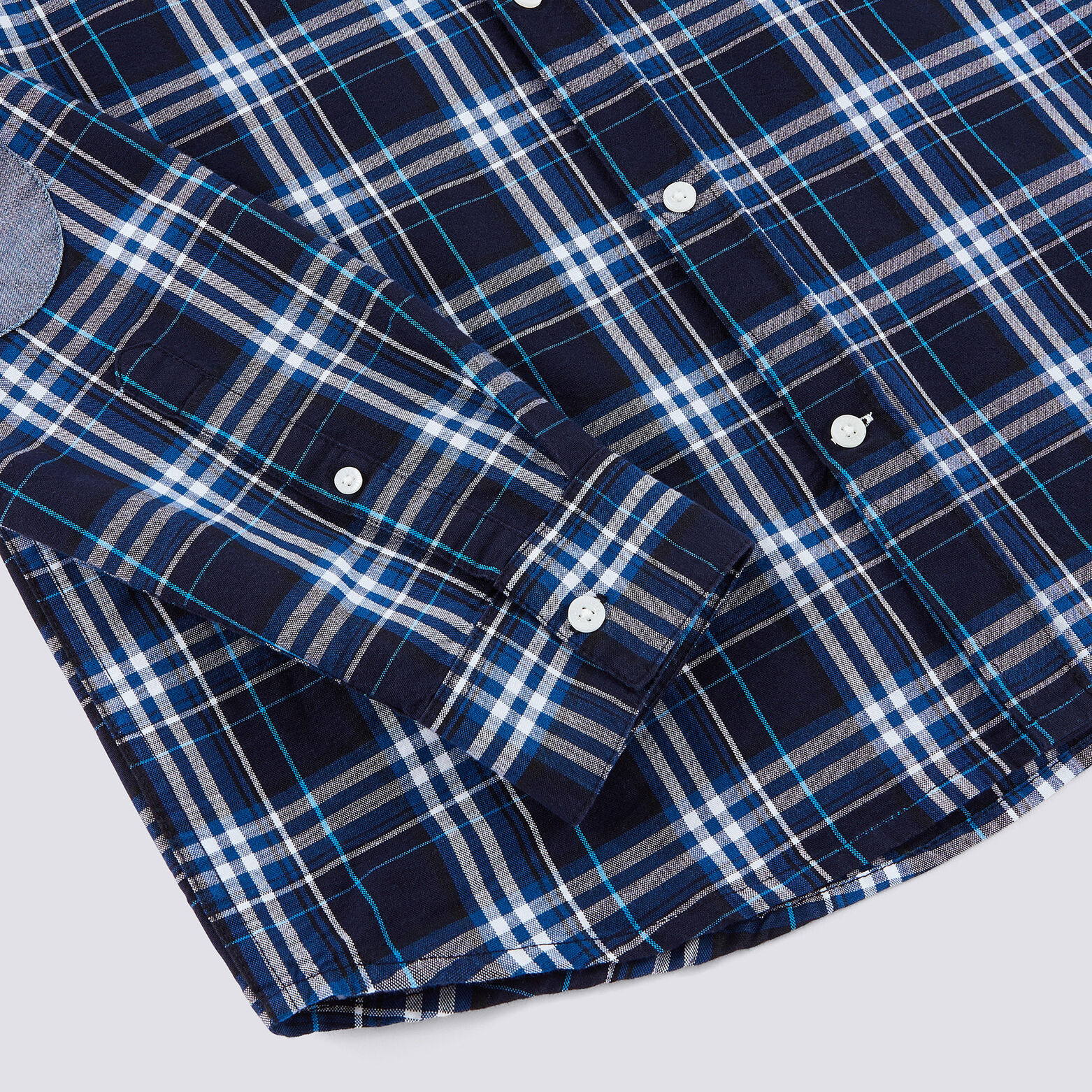 Chemise regular à carreaux