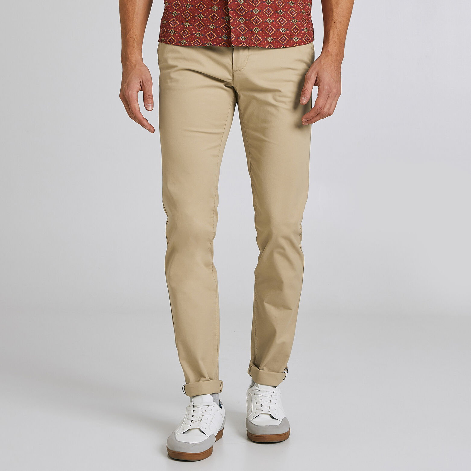 Pantalon chino slim sasha