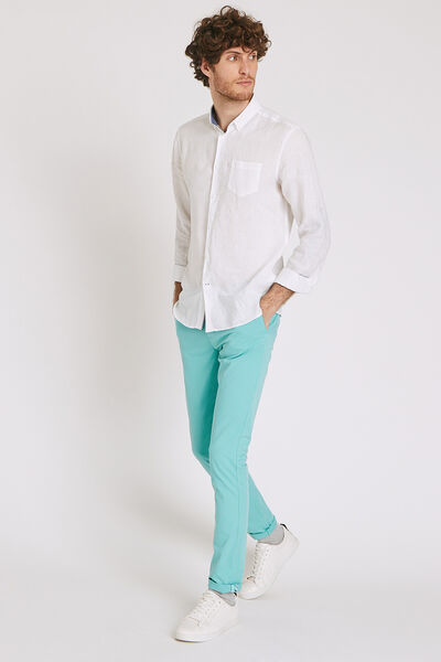 Pantalon chino slim sasha