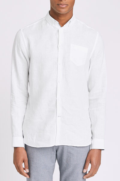 Chemise regular lin