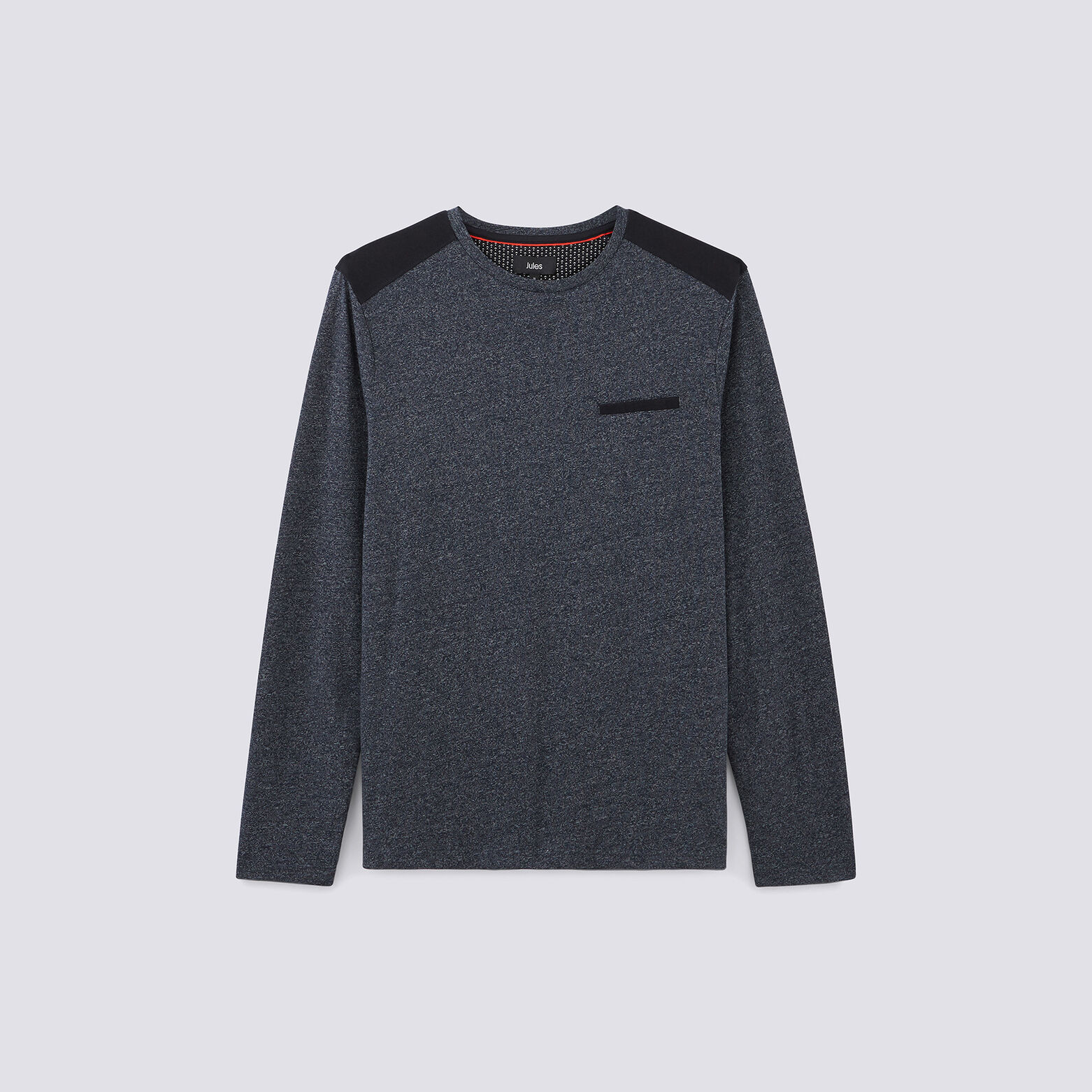 Tee-shirt  manches longues patch épaules