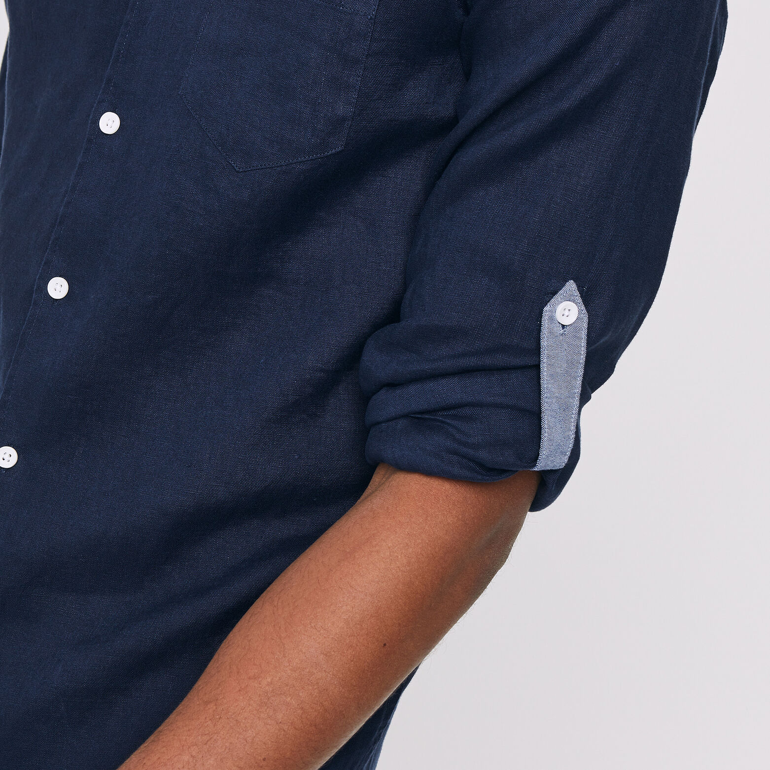 Chemise regular lin