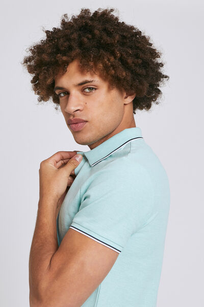 Polo manches courtes regular uni
