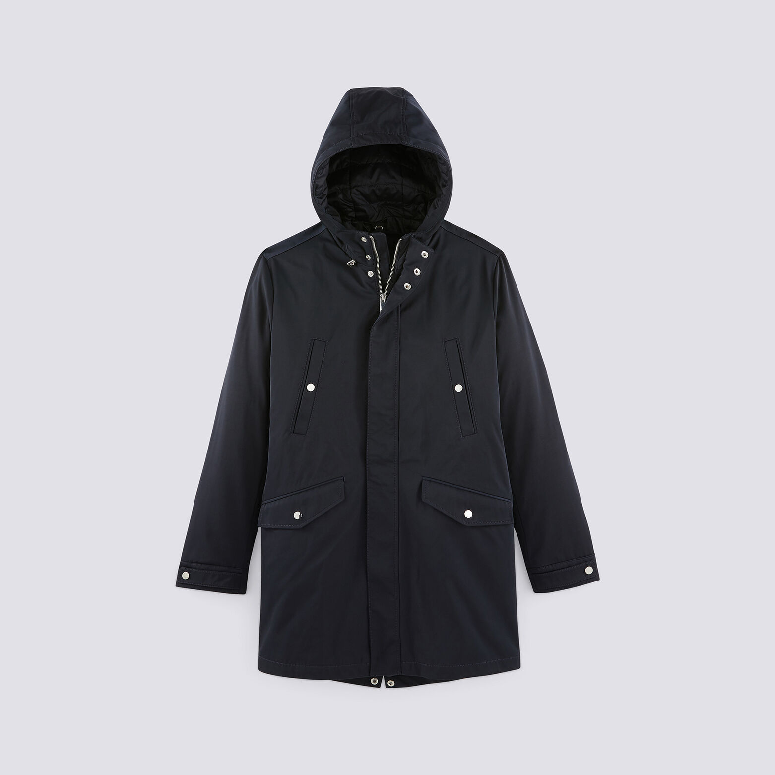 Parka déperlante chaude à capuche
