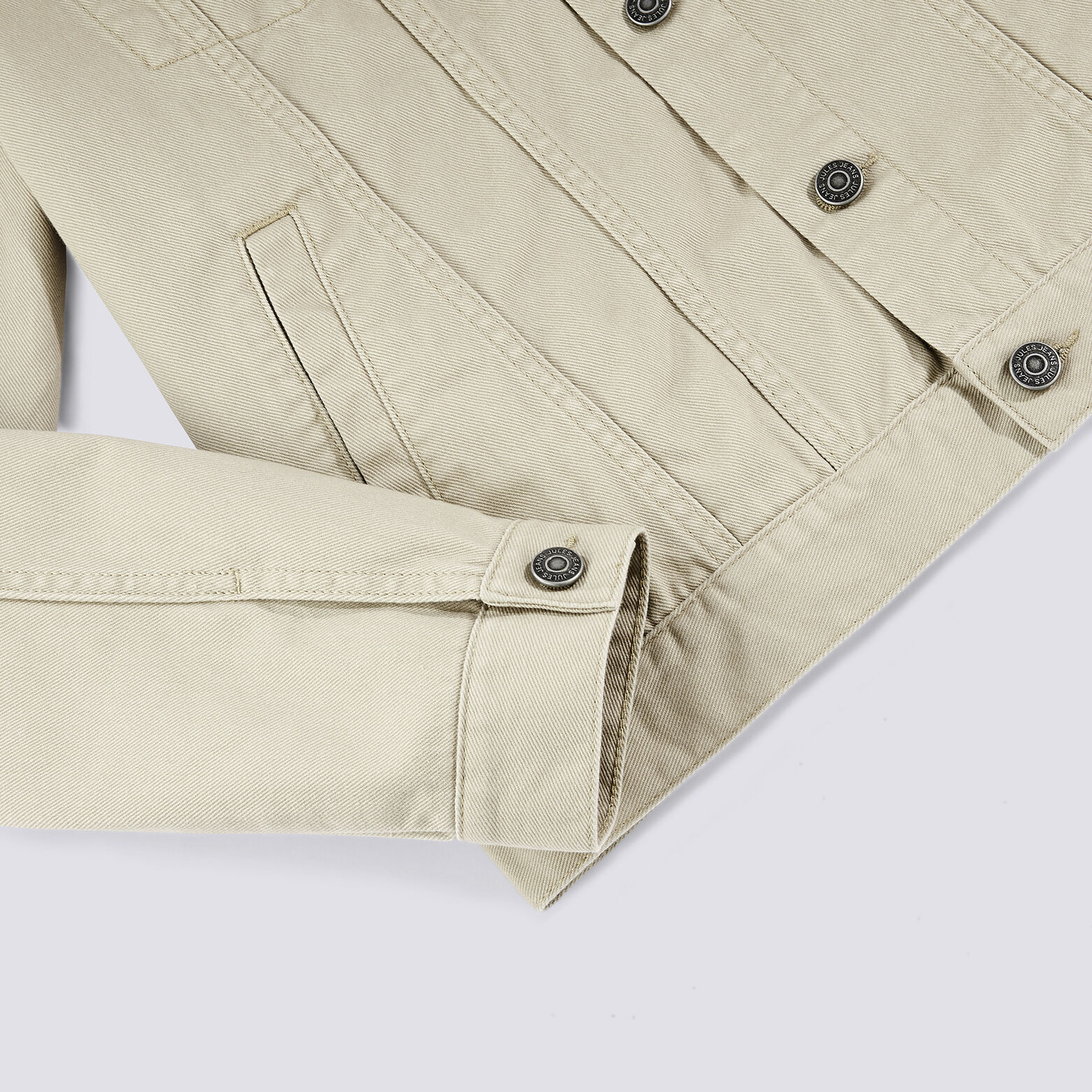 Blouson esprit denim