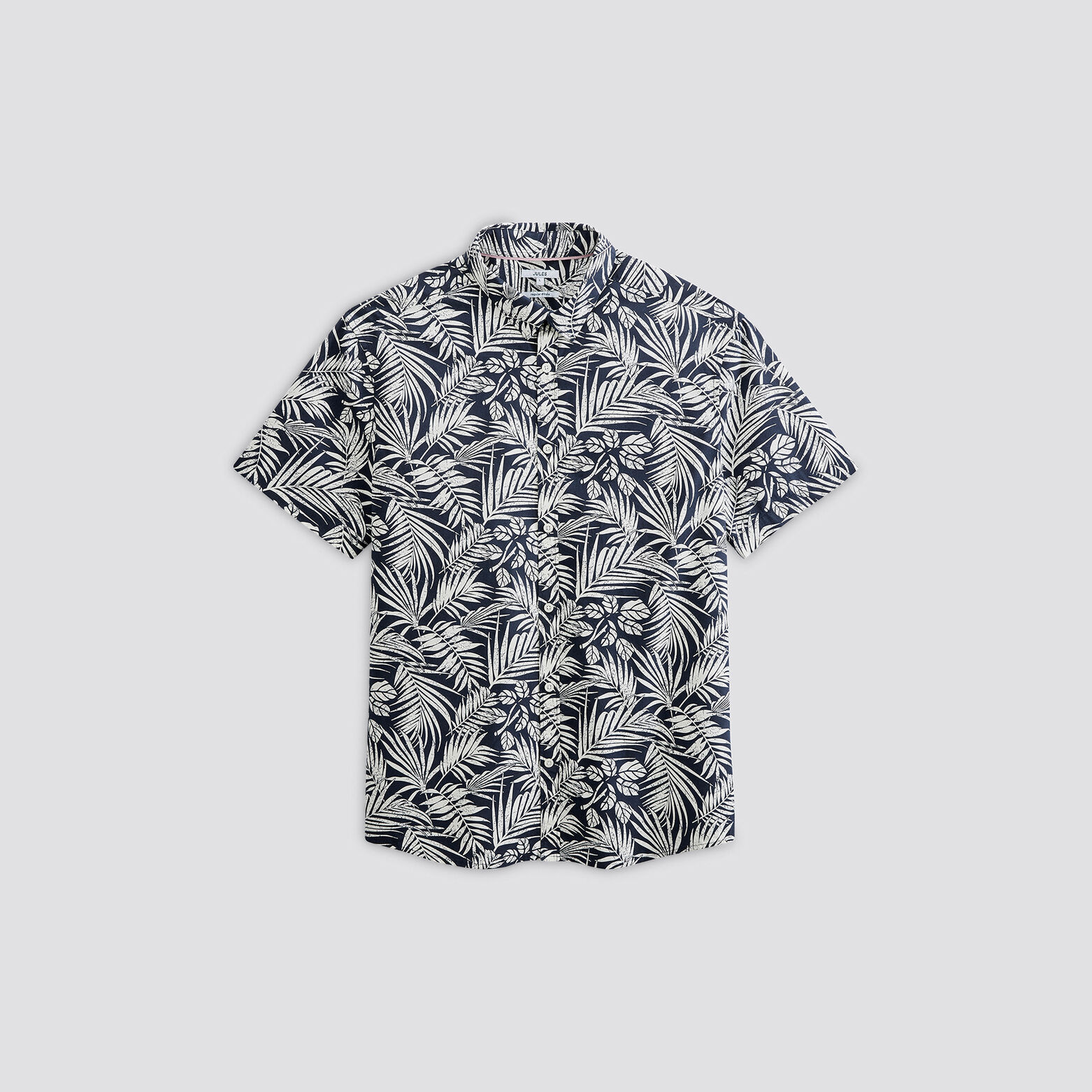 Chemisette en coton imprimé fleuri