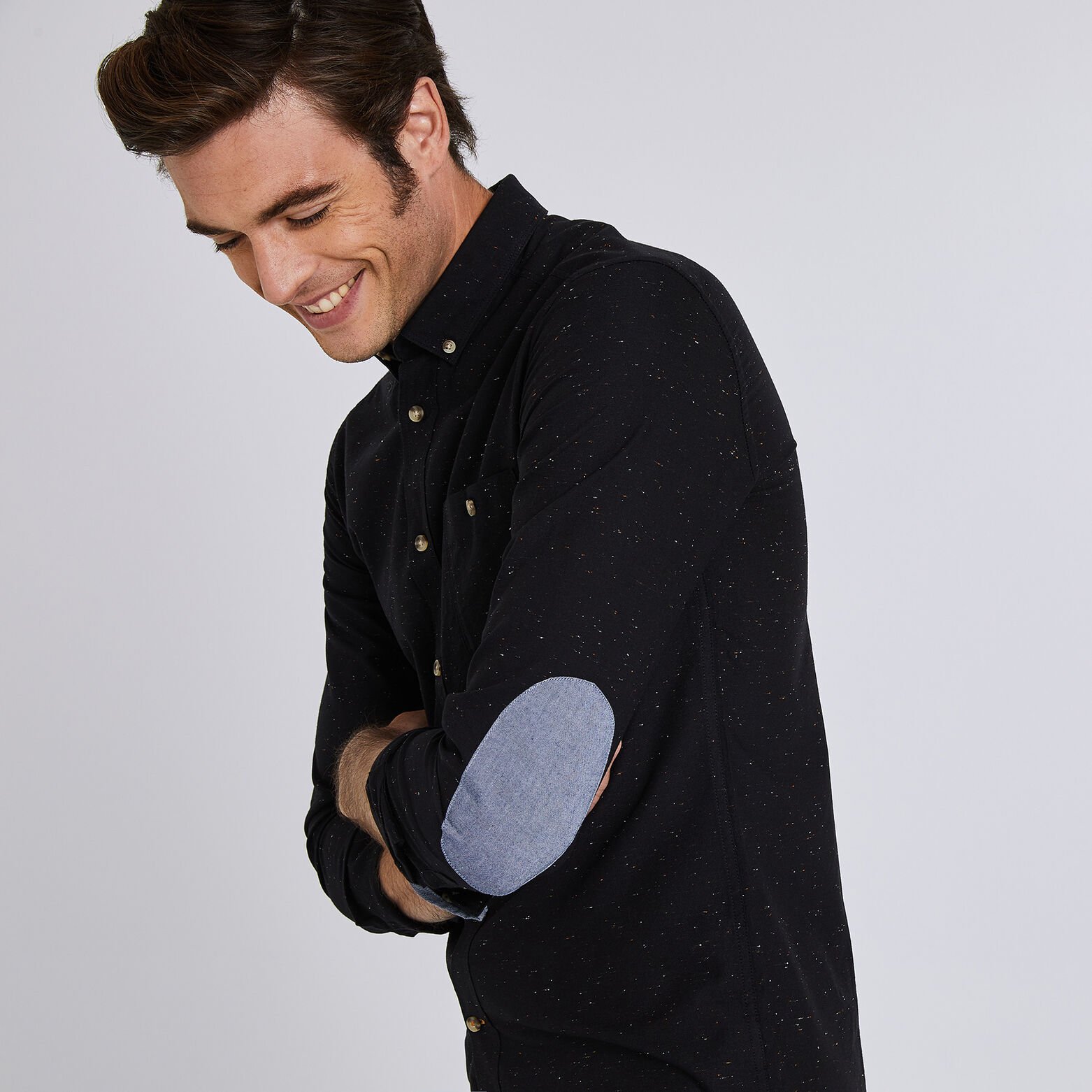 Chemise Slim à coudières