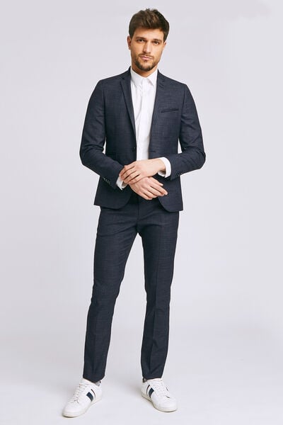 Veste de costume pied de puce EXTRASLIM