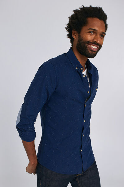 Chemise Slim à coudières