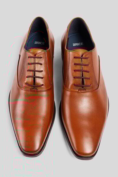 Chaussures en cuir lisse