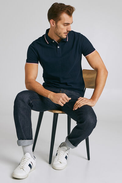 Polo manches courtes regular uni
